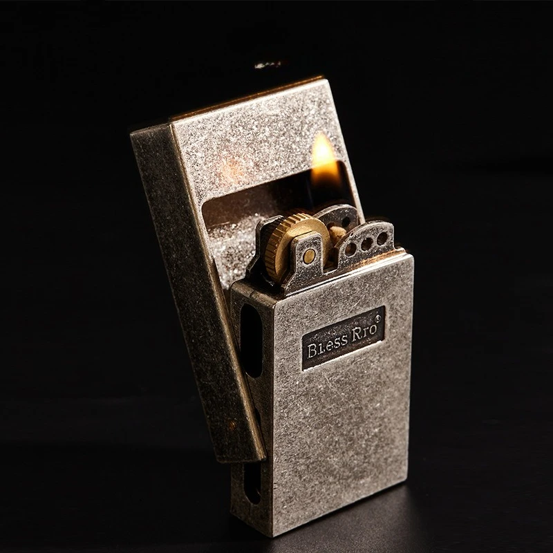 Vintage Collectible Accessories - Retro Classic Grinding Wheel Lighter Vintage