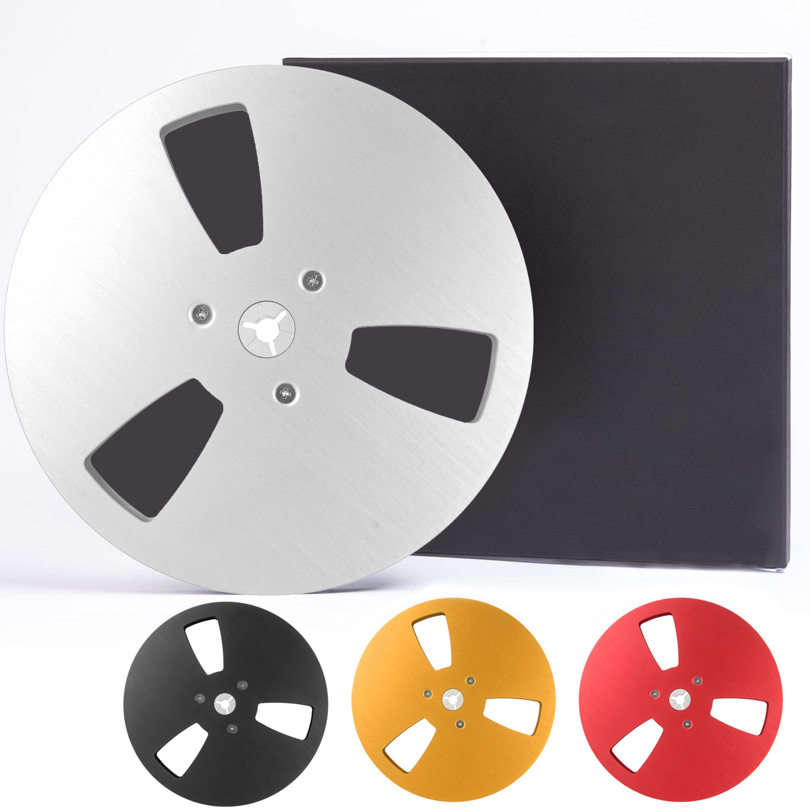 Super 8 Film Reel - 1/4 7 Inch Takeup Reel, Aluminum