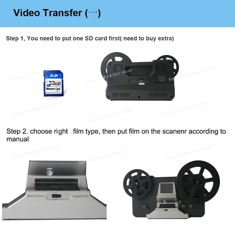 Winait Super 8/8mm Digital Rol - Super 8 Film Reel 评论和价格