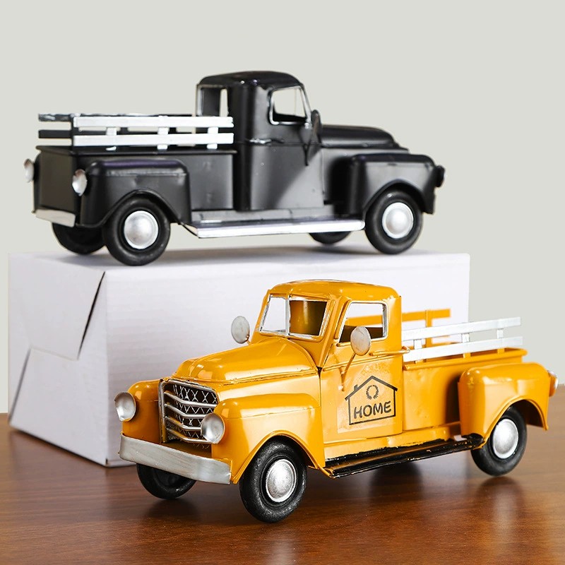 Vintage Pickup Truck Alloy Car - Vintage Collectible Trucks 评论和价格