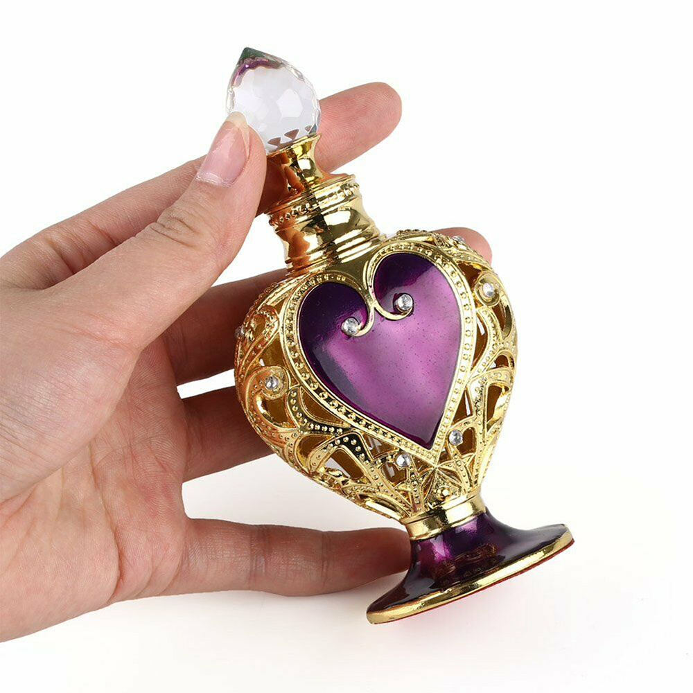 1pc Crystal Perfume Bottle Pur - Vintage Collectible Perfume Bottles 评论和价格