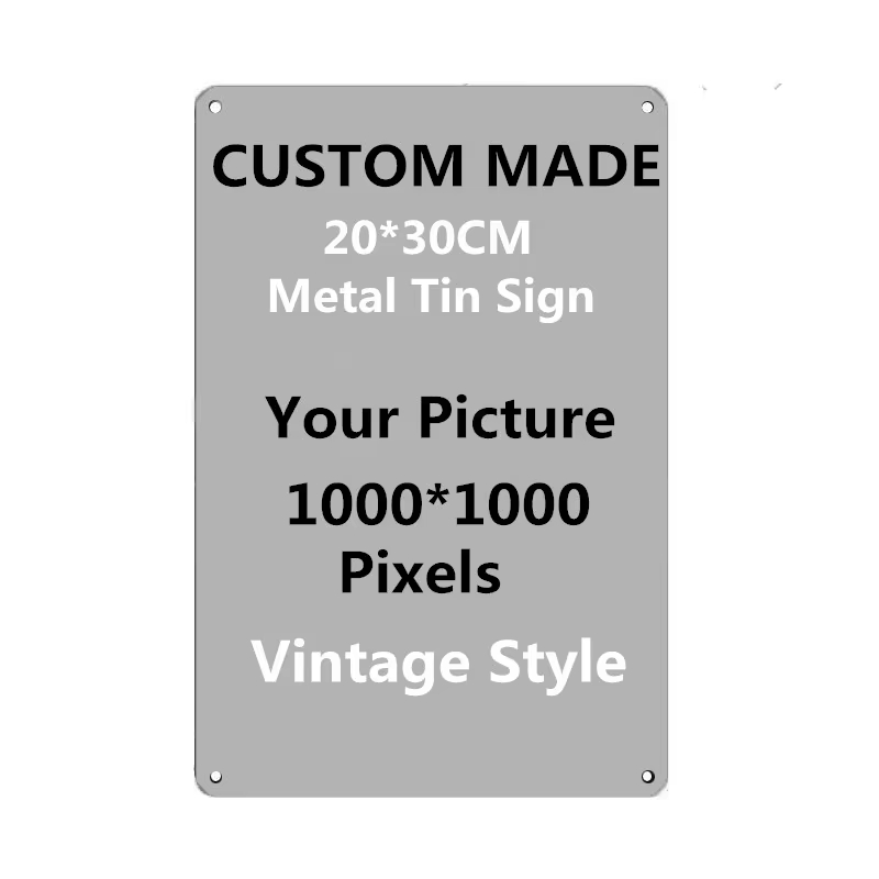 Personalized Custom Metal Tin  - Vintage Collectible Signs 评论和价格