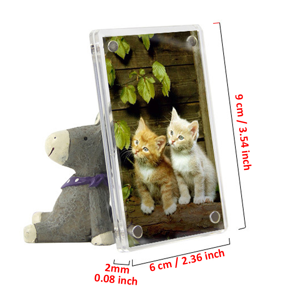1-10 Pack 3 Inch Acrylic Fridg - Instant Film Pack 评论和价格