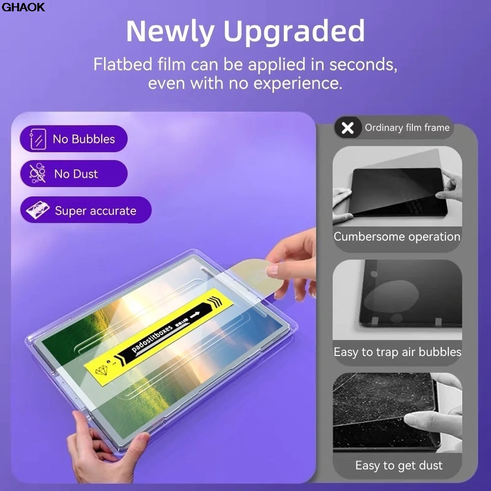 Auto Install Tempered Glass Fo - Instant Film Pack 评论和价格