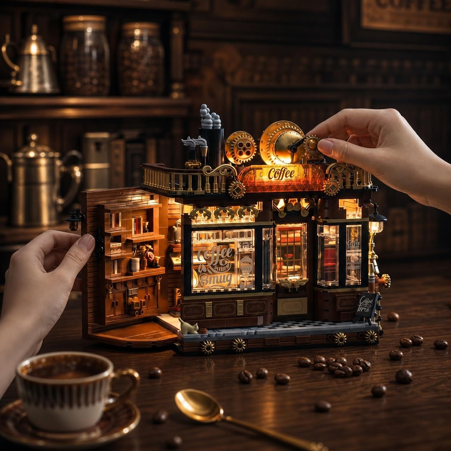 1606 Pcs Steampunk Corner Coff - Vintage Collectible Shop 评论和价格