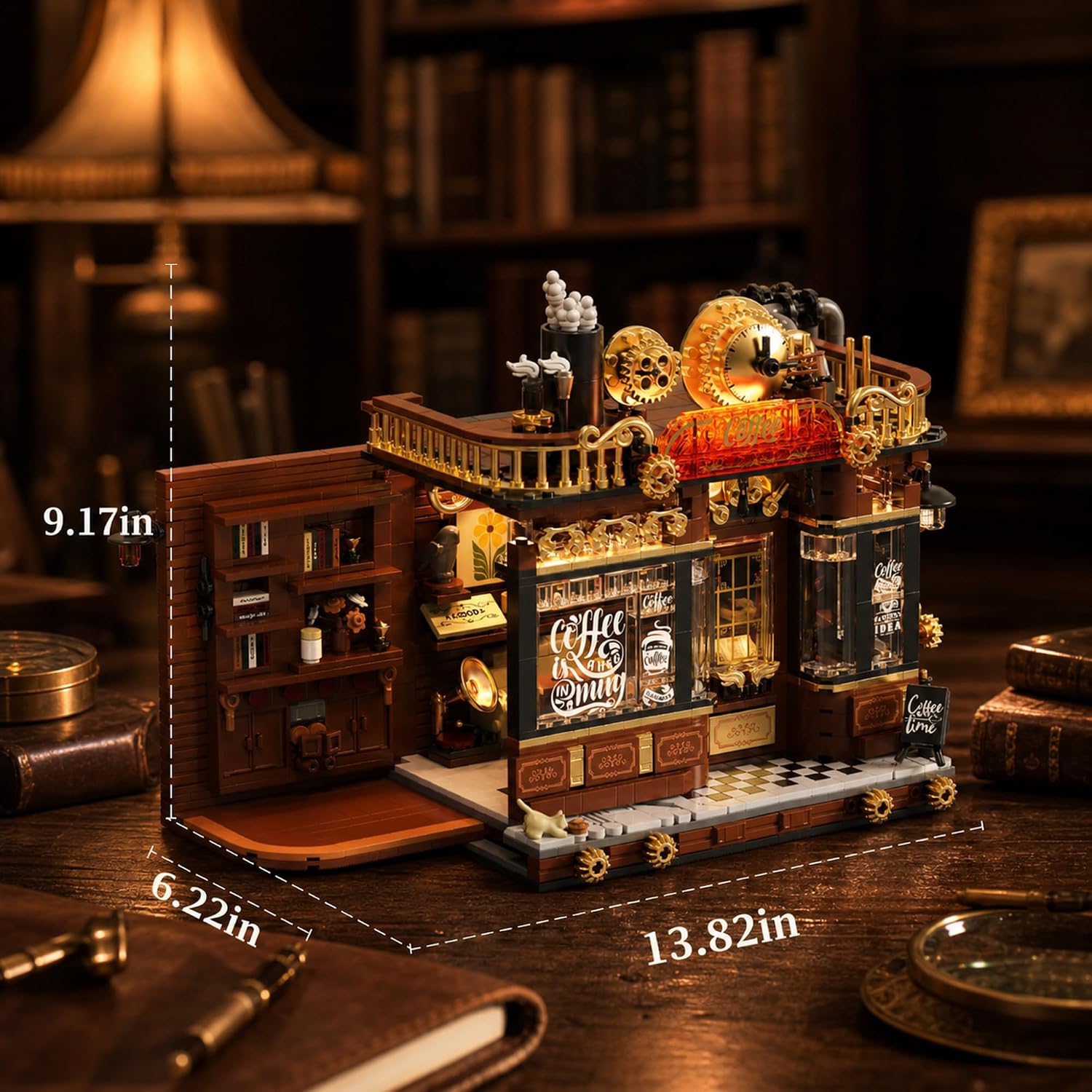 1606 Pcs Steampunk Corner Coff - Vintage Collectible Shop 评论和价格