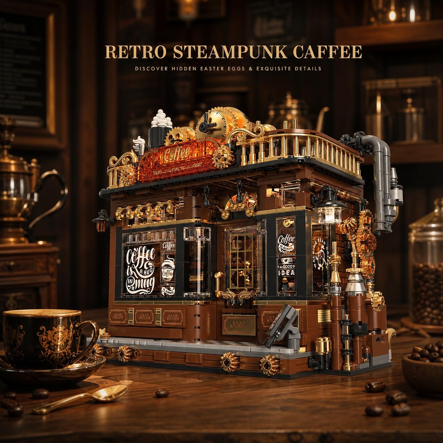 1606 Pcs Steampunk Corner Coff - Vintage Collectible Shop 评论和价格