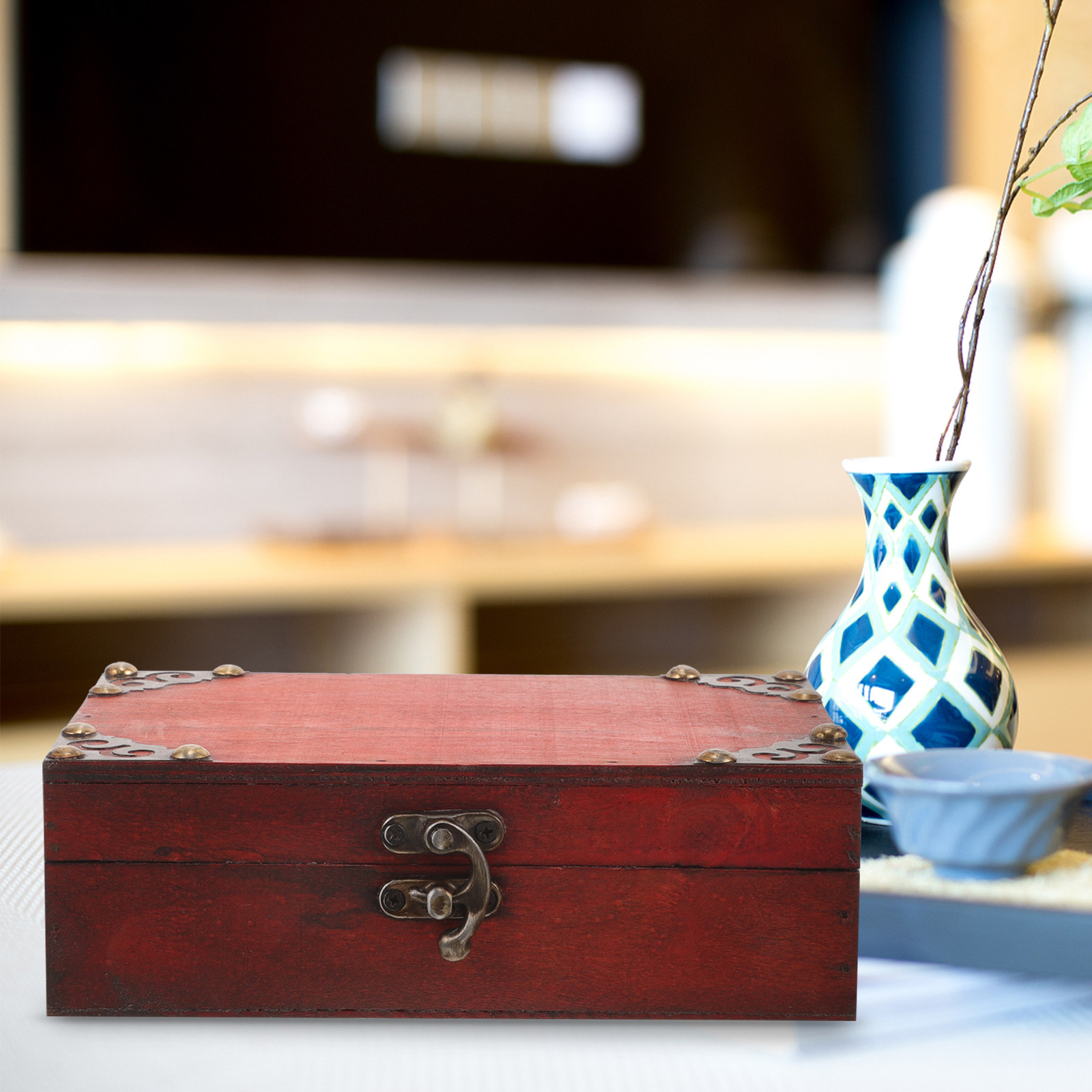 Vintage Wooden Keepsake Box Sm - Collectible Vintage Photos 评论和价格