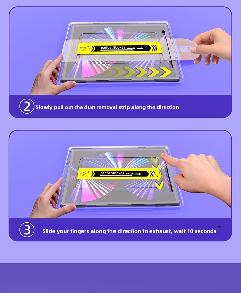 for iPad 12.9 Tempered Glass S - Instant Film Pack 评论和价格