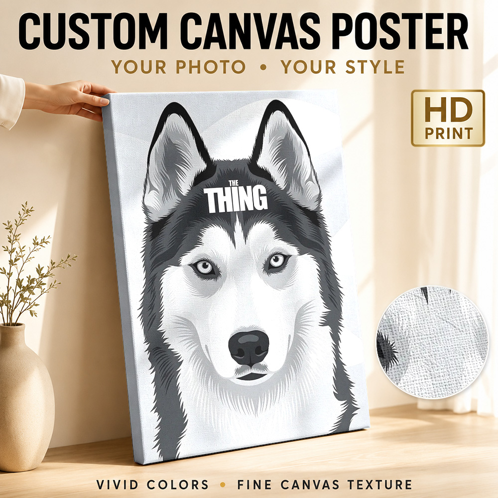 The Thing Husky Movie Canvas P - Collectible Vintage Photos 评论和价格