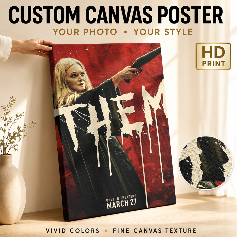 Them Movie Canvas Print Poster - Collectible Vintage Photos 评论和价格