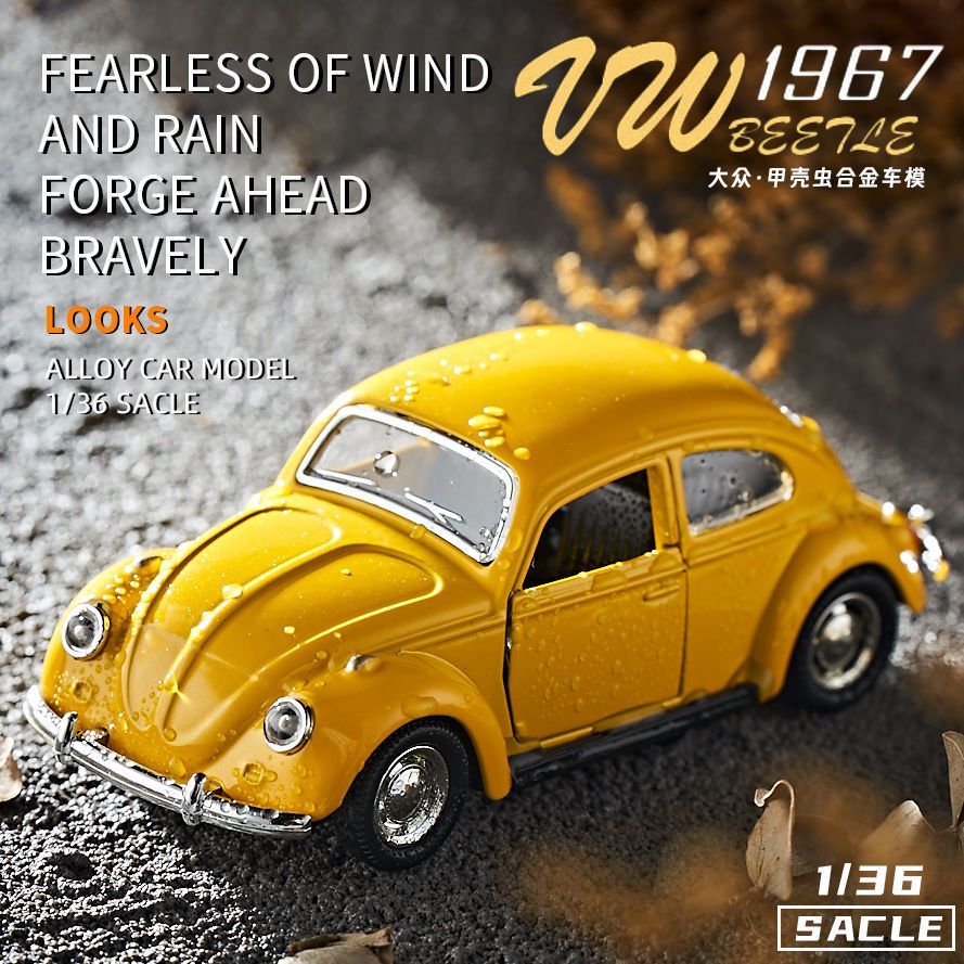 1:36 Beetle Classic Vintage Ca - Vintage Collectible Hot Wheels 评论和价格