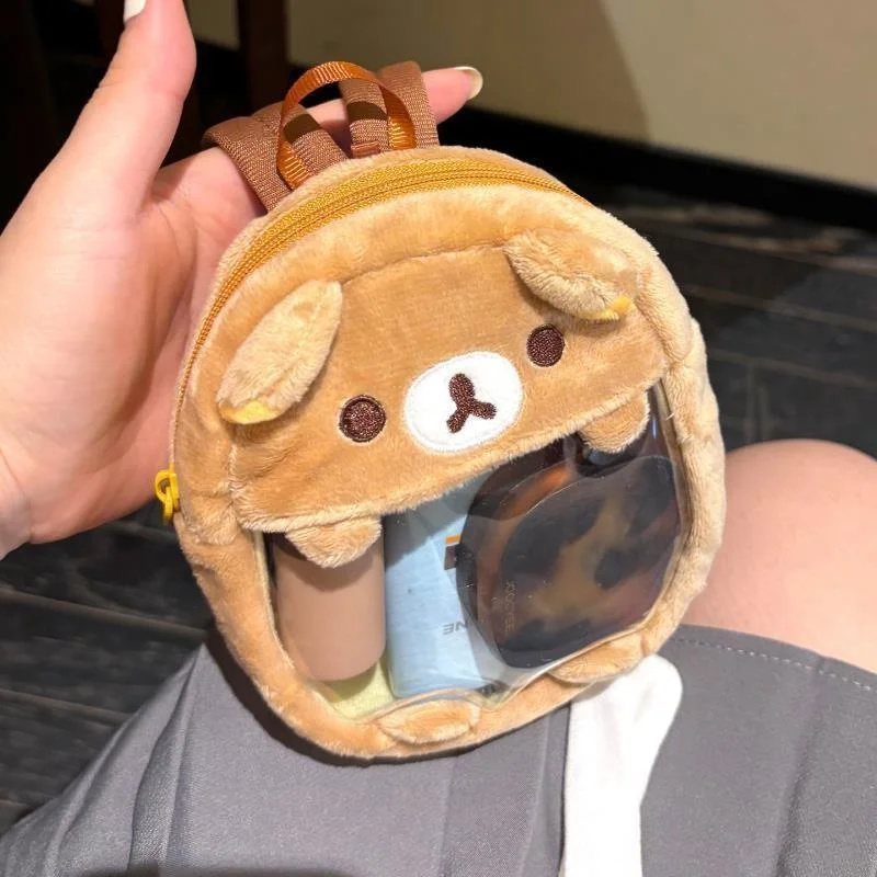 Portable Cute Bear Pencil Case - Instant Film Pack 评论和价格