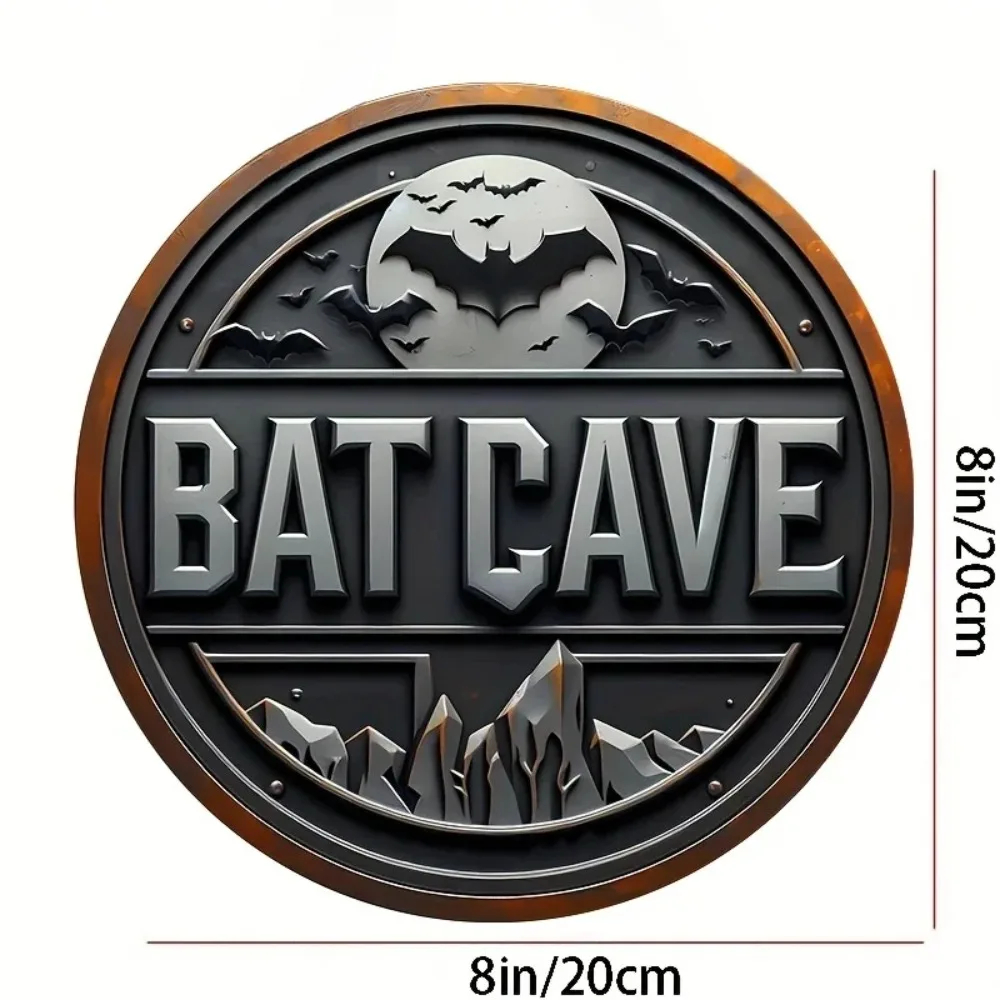 Vintage Batcave Metal Sign - 8 - Vintage Collectible Signs 评论和价格