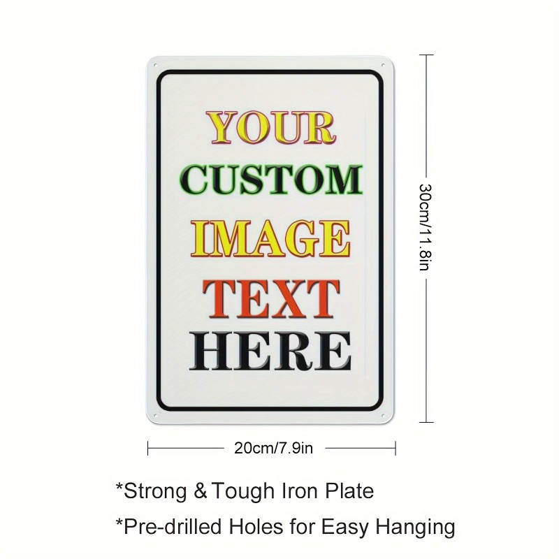 Custom Photo Rectangular Iron  - Vintage Collectible Signs 评论和价格