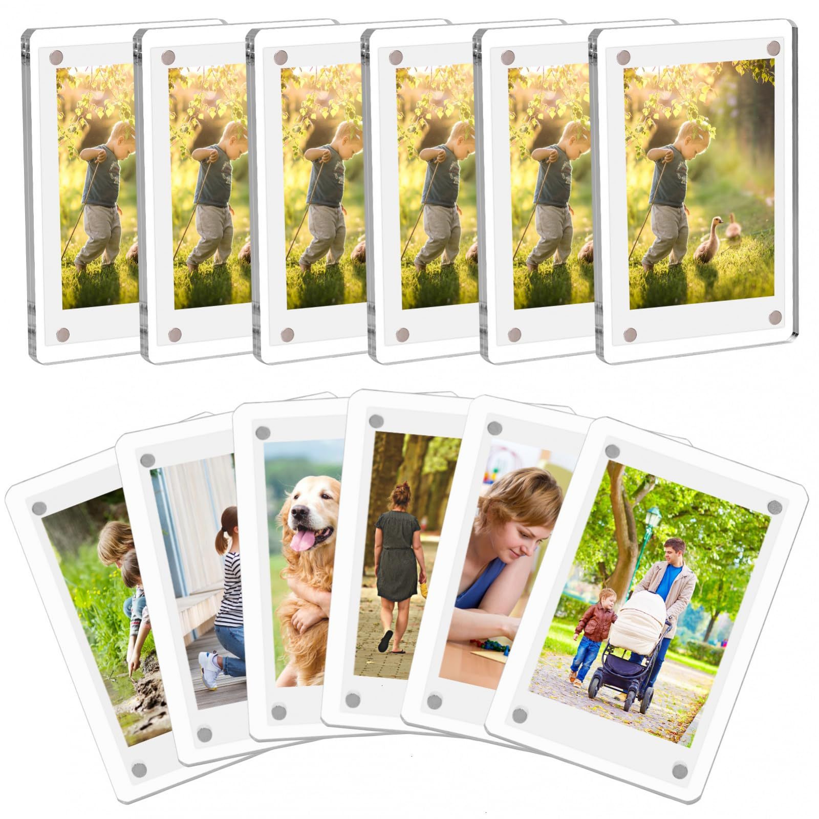 1-10 Pack 3 Inch Acrylic Fridg - Instant Film Pack 评论和价格
