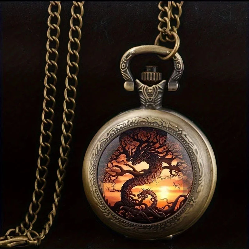 Mixed Pattern Vintage Pocket W - Vintage Necklace 评论和价格