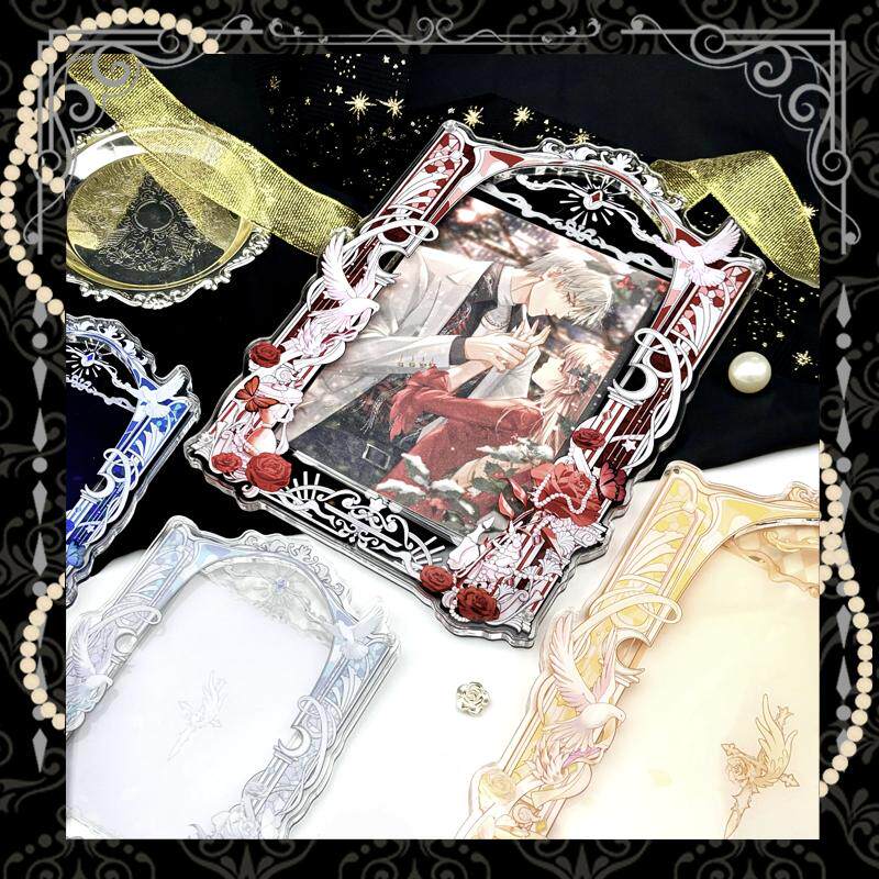 Royal Blue Rose Dove Acrylic C - Collectible Vintage Photos 评论和价格