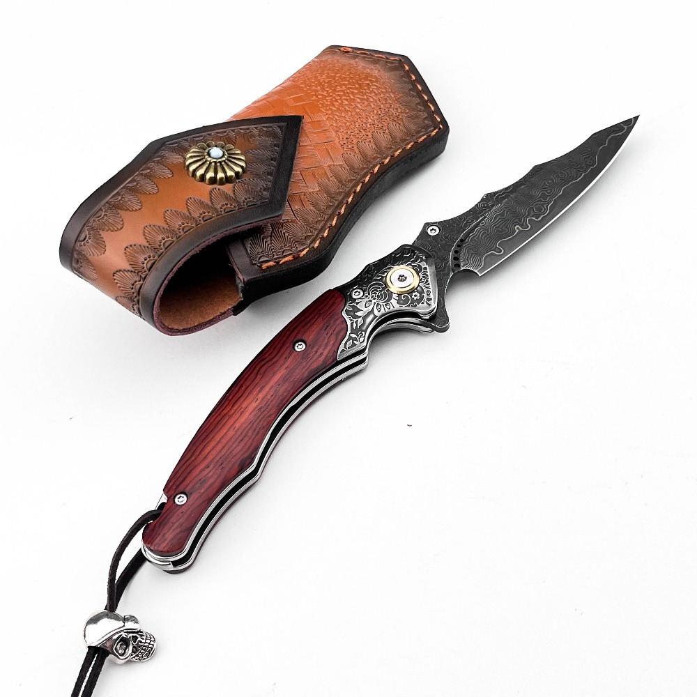 Vintage Engraved Foldable Knif - Vintage Collectible Knife 评论和价格