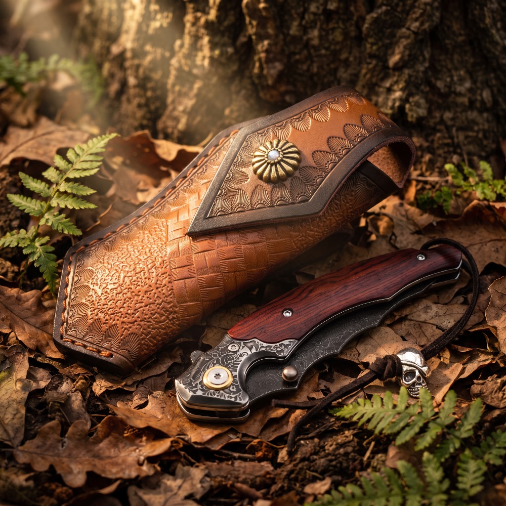 Vintage Engraved Foldable Knif - Vintage Collectible Knife 评论和价格